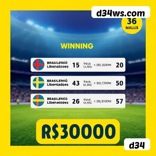 Sistema de apostas d34 - Imagem principal